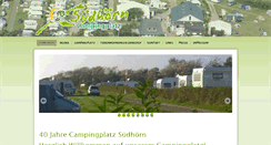 Desktop Screenshot of campingplatz-suedhoern.de